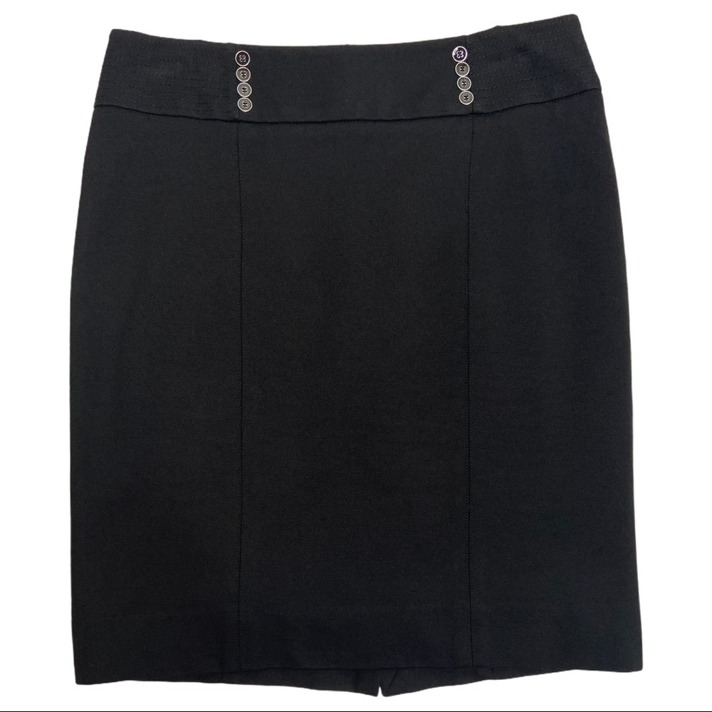 White House Black Market Black Pencil Skirt